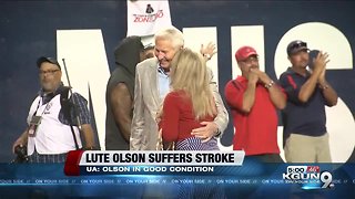 Former UA coach Lute Olson recovering from stroke