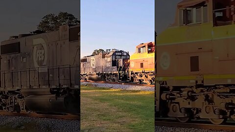 Florida East Coast Railway FEC-107 at Daytona Beach Golf Club August 12 2023 #fec107 #railfanrob