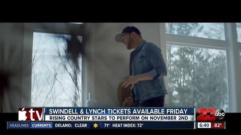 Cole Swindell and Dustin Lynch coming to Bakersfield