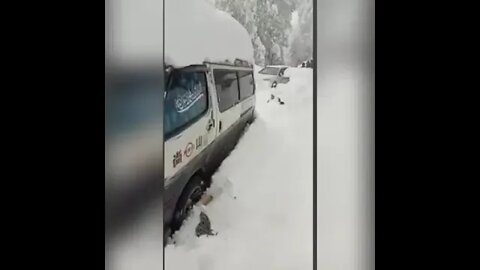 Current situation of tourists in Murree Snow Fall 2022 Accident