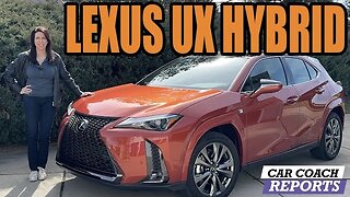 2024 Lexus UX 250h F-Sport AWD Is Hybrid Entry-Level Luxury SUV