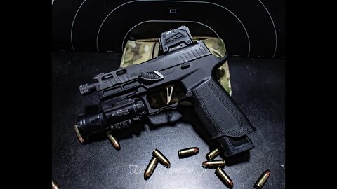 Sig Sauer P 320 Icarus Precision Custom Build with the Steiner MPS Red Dot