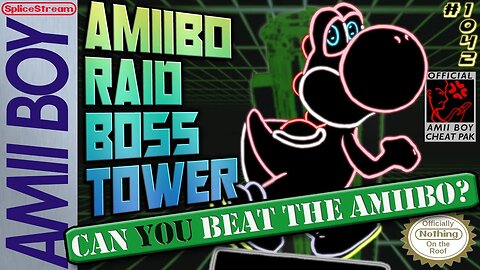 In the grim dankness of the near future, there is only amiibo Raid Boss Tower (Splice Stream #1042)