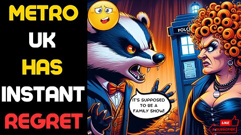 British Magazine Metro DELETES X Account After Doctor Who SHILL Posts!