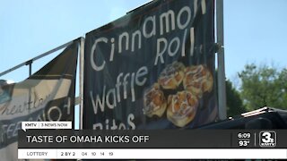 Taste of Omaha underway