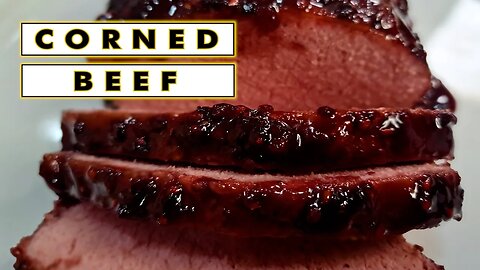BEST Corned Beef with Blackberry-Mustard Sauce Recipe! Happy St. Patrick's Day!