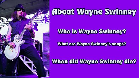 About Wayne Swinney