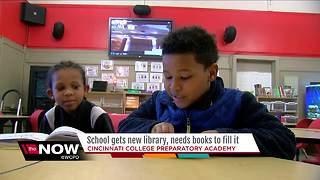School seeks book donations, volunteers to help students improve reading skills