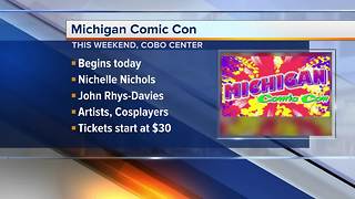 Michigan Comic Con taking over Cobo Center