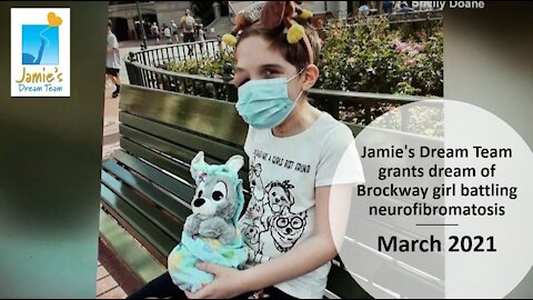 Jamie's Dream Team grants dream of Brockway girl battling neurofibromatosis l March 2021