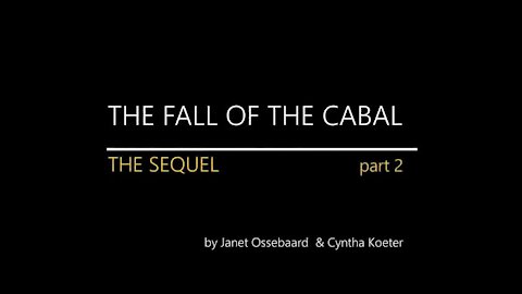 Sequel To The Fall Of The Cabal - Part 2 of 12