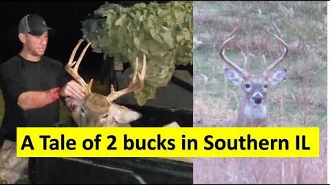 DAY 4 deer camp vlog from Southern Illinois! Near LIVE action! A TALE OF 2 BUCKS! And ONE IS DOWN!