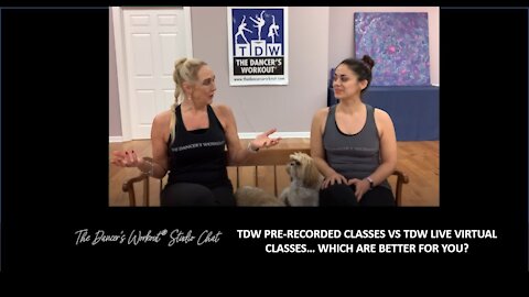 TDW Pre-recorded Classes vs TDW Live Virtual Classes-TDW Studio Chat 91 with Jules and Sara
