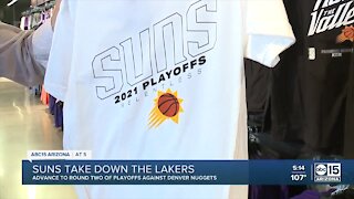 Phoenix Suns fans excited after closing out Lakers, advancing to Round 2