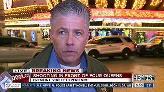 Shooting at Fremont Street Experience