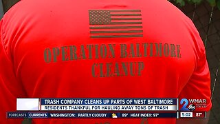 After presidential tweet storm about Baltimore, volunteers clean up debris