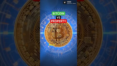 REAL estate or BITCOIN as an INVESTMENT in 2024? #shorts #property #bitcoin #realestate #property