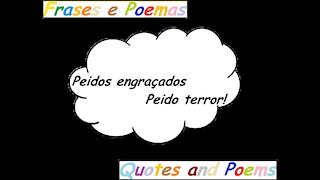 Peidos engraçados: Peido terror! [Frases e Poemas]