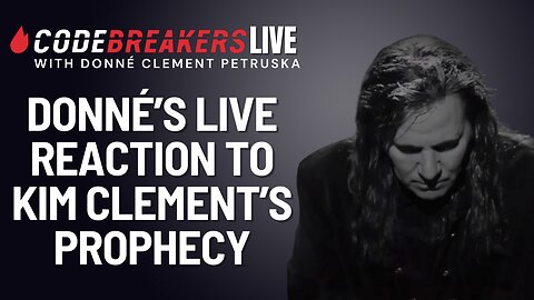 Donné’s Live Reaction To Kim Clement’s Prophecy