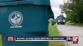 Republic Services drivers say new system is improving garbage pick-up after learning curve