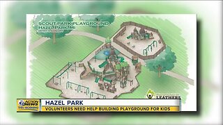 Volunteers needed to build new playground set in Hazel Park