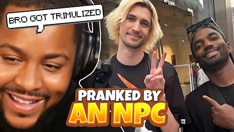 xQc gets pranked in the middle of London | Henry Resilient Reacts