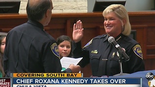 Chief Roxanna Kennedy takes over in Chula Vista