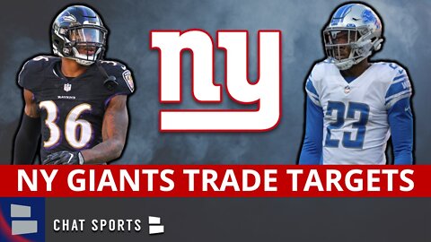 NY Giants Trade Targets Ft. Chuck Clark & Jeff Okudah + UPDATED Giants Salary Cap Space #
