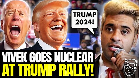 Vivek Goes On SCORCHED-EARTH RAMPAGE Onstage With Trump, Fox News Tries To CUT FEED | MAGA Unity 🔥