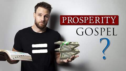 WHAT does the BIBLE SAY about the PROSPERITY GOSPEL
