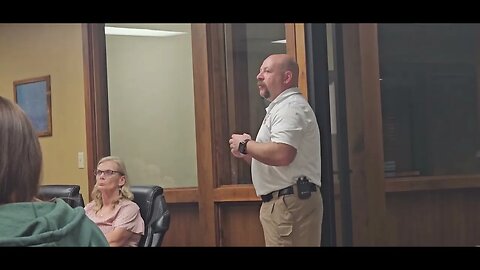 City of Chapman KS Meeting on the new 800mhz radios in Dickinson County part 1
