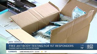 Mission to get 5,000 antibody tests to first responders