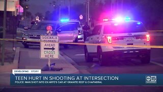 Teen hurt in shooting at Scottsdale intersection