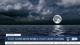 Study shows moon wobble could cause flooding