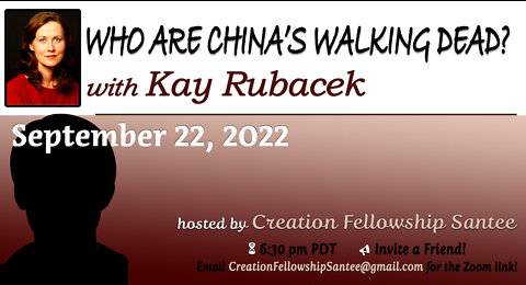 Who are China's Walking Dead? Kay Rubacek