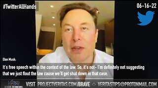 Project Veritas Leaks Elon Musk Twitter Meeting