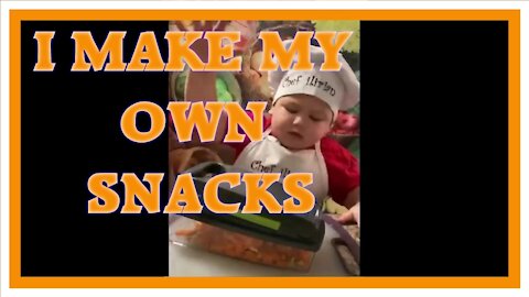 😂 FUNNY VIRAL VIDEO Of Cute Baby Chef Shows You How To Cut Carrots Sticks 😂