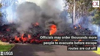 Lava Threatens Hawaii Exit Routes
