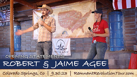 Robert & Jaime Opening Statements - Colorado Springs, CO | 9.30.23 - A Remnant Revolution Tour Event