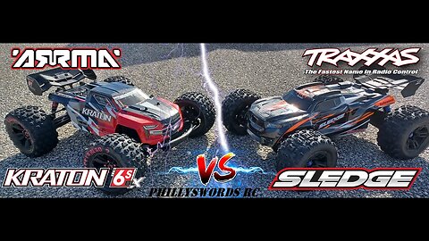 Traxxas Sledge 6S vs Arrma Kraton V5 6S Who Will Survive