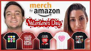 We LOVE These Amazon Merch Valentines Day T-Shirts💗