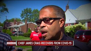 Detroit Police Chief James Craig says he has recovered from COVID-19