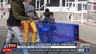 Customers aren't impressed by Toys 'R' Us liquidation sale