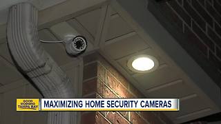 Maximizing home security cameras