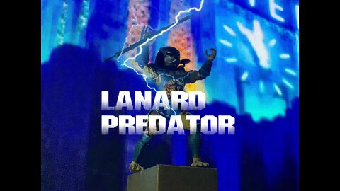 LANARD PREDATOR 7” City Hunter Battle Posable Action Figure