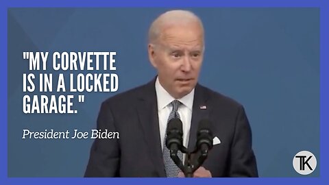 Biden on Classified Docs Found in His Garage: ‘My Corvette Is in a Locked Garage, OK?’