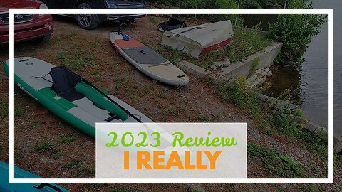 2023 Review Goplus Inflatable Kayak for 1 Person, 11FT Fishing Kayak w/Adjustable Aluminum Oars...