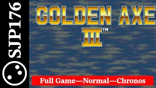 Golden Axe III—Uncut No-Commentary Casual Playthrough—Full Game