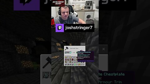 oooo Shiny 😱😂#5tringer #minecraft #minecraftpocketedition #twitch