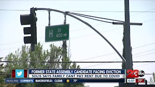 Former state assembly candidate faces an eviction notice
